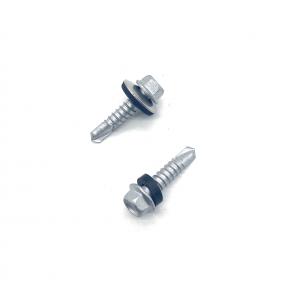  Stainless Steel 304+SS410 Compound Composite Self Drilling Hex Head Bi Metal Screw Manufactures