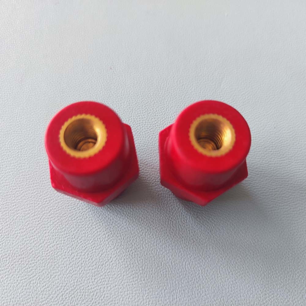 Hexagonal Brass Nylon Pillars UL 94 V-2 M6X8mm - 25mm High Voltage Reisitant