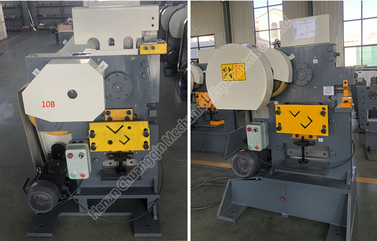 Combined punching shearing machine metal sheet ironworker hydraulic machine iron worker