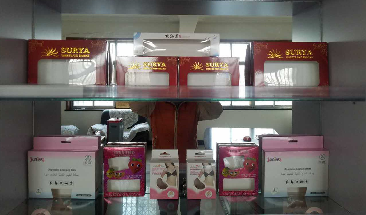 Full Automatic Window Patching Machine 7000s/H For Tissue Paper Box