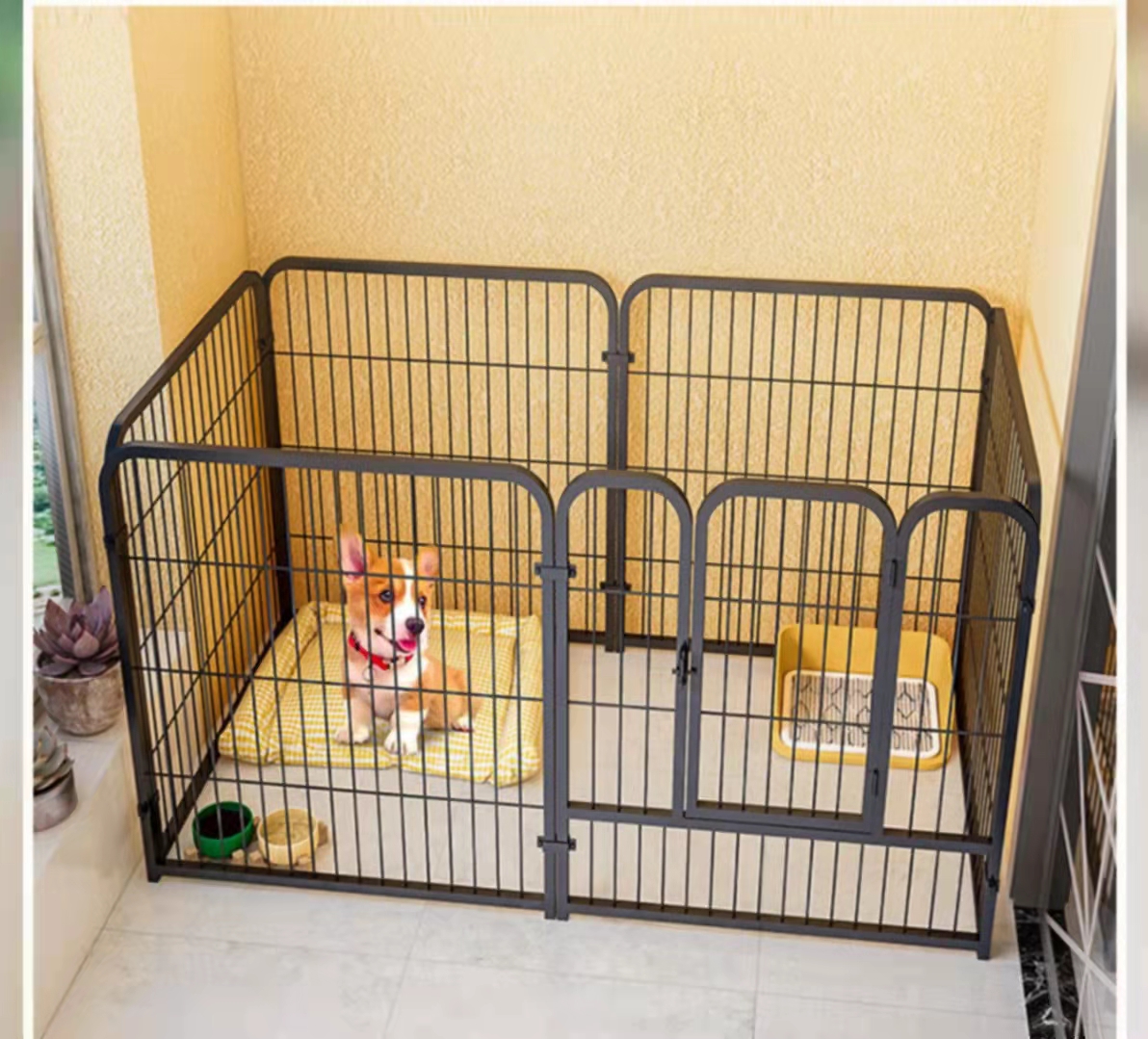Specialty Stores' Favorite Expandable Metal Wire Pet Dog Fences for Commercial Buyers