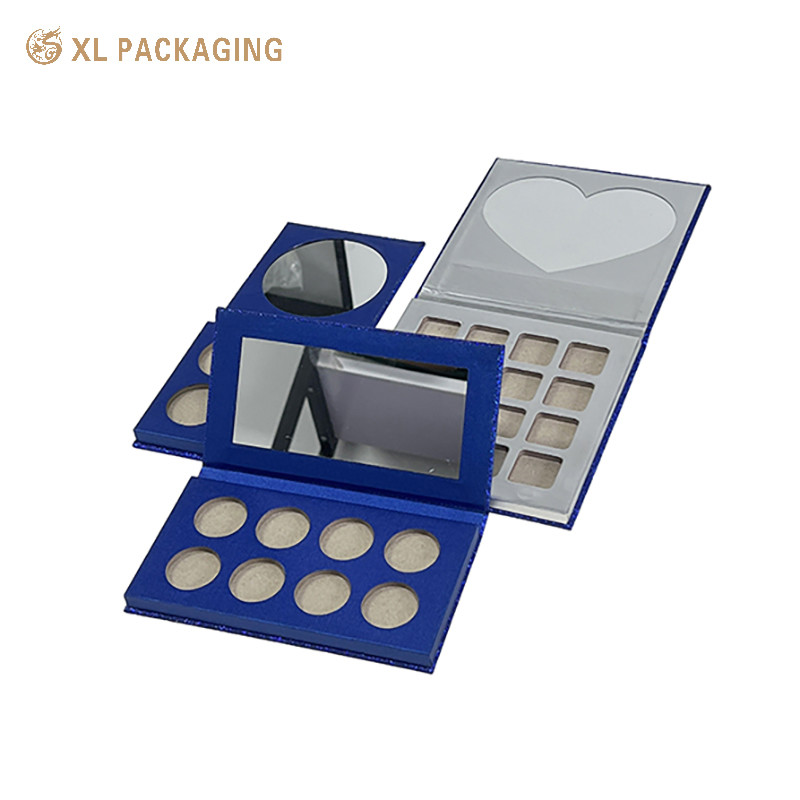 Makeup Custom Printed Packaging Box High Pigment Powder Eyeshadow Palette Package