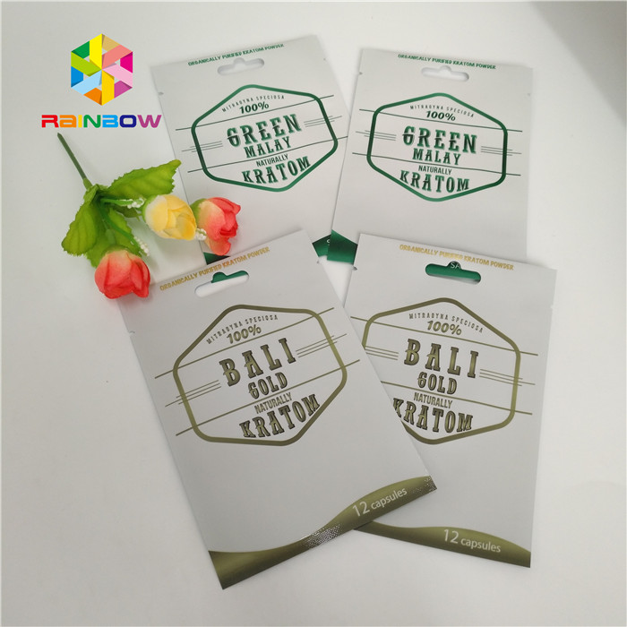 Child Resistant Stand Up Zipper Pouch Herbal CBD Bag Packaging Gravure Printing hemp bags