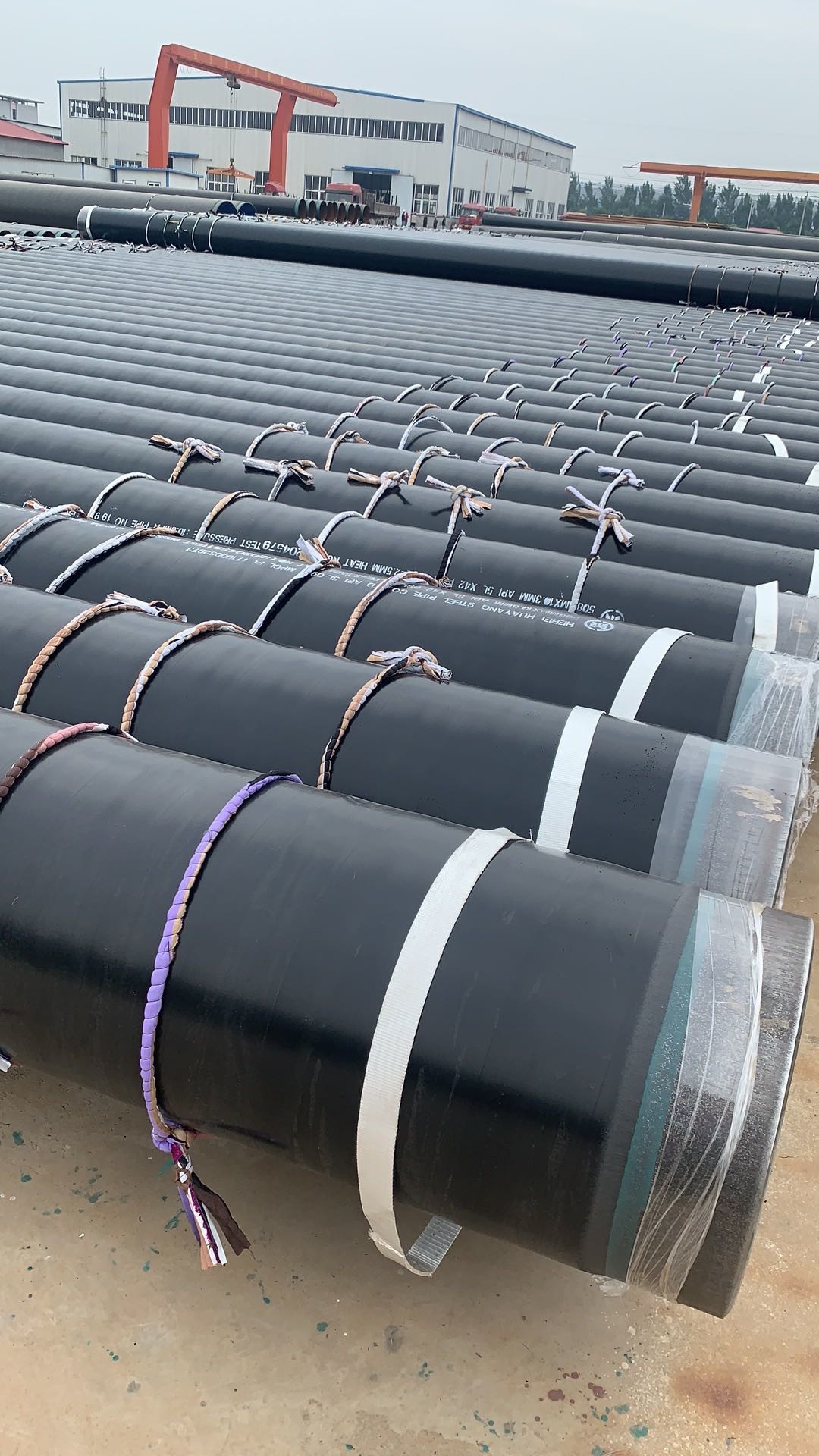 Conveying Gas ISO 3183 DIN 30670 API 34mm LSAW Steel Pipe
