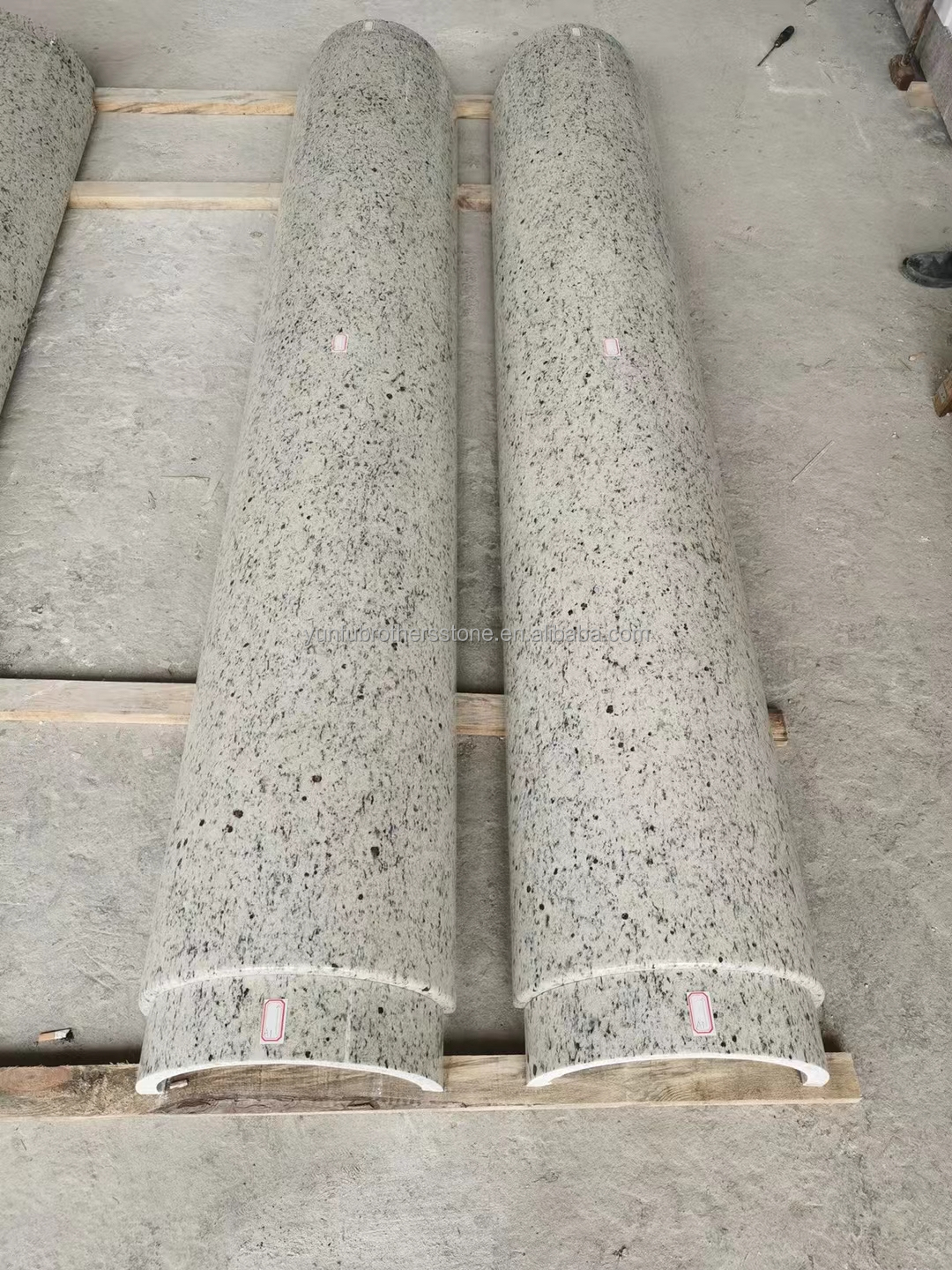 Light Granite Exporters From Best Villa Imperial White Granite Stone Polished Honed