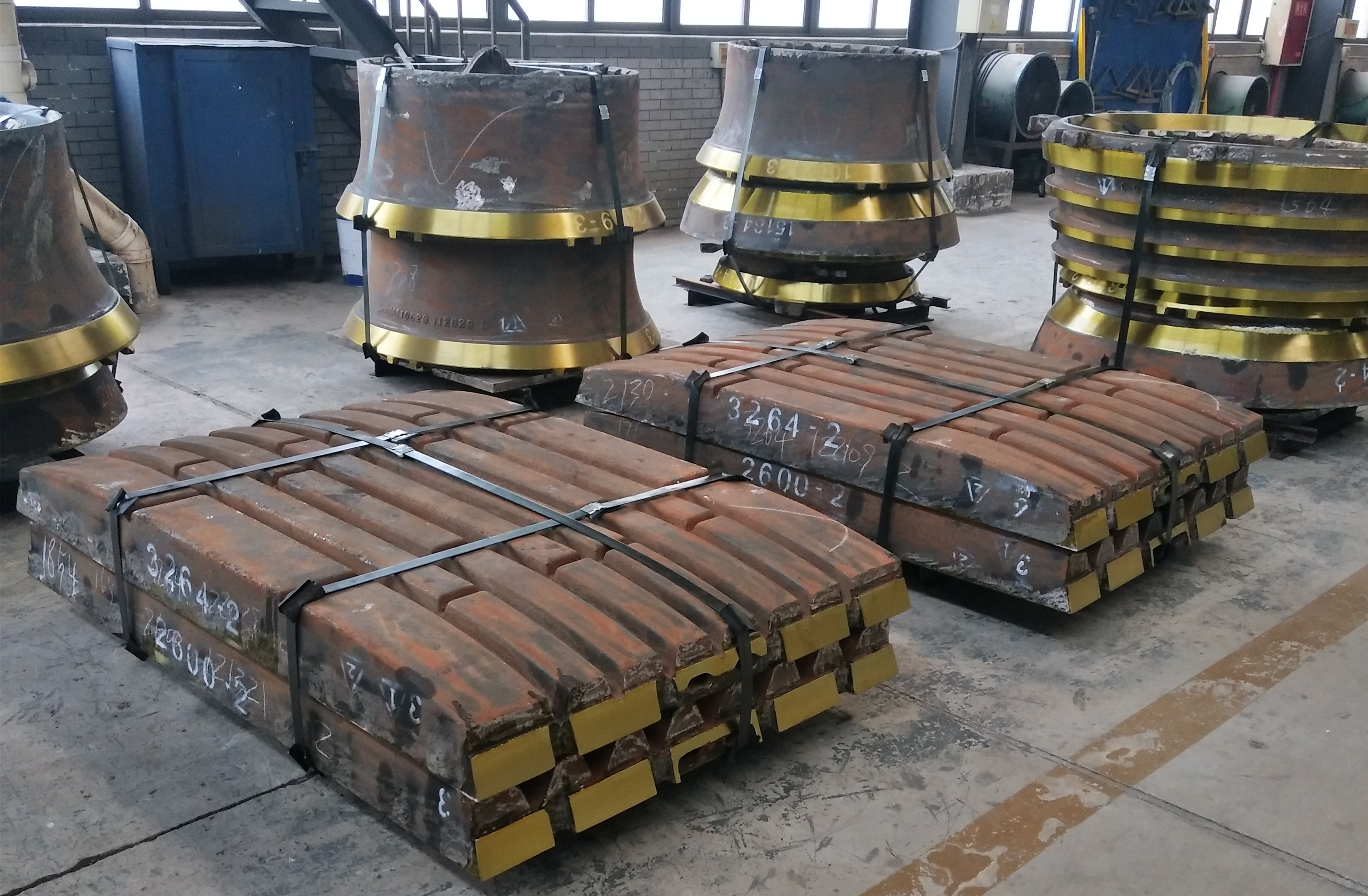 crusher replacement wear parts