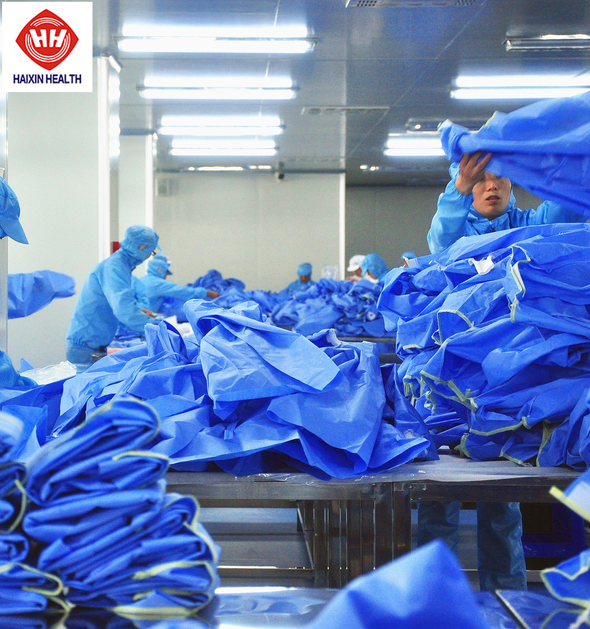 120x85cm Disposable Isolation Gown SMETA Certificate