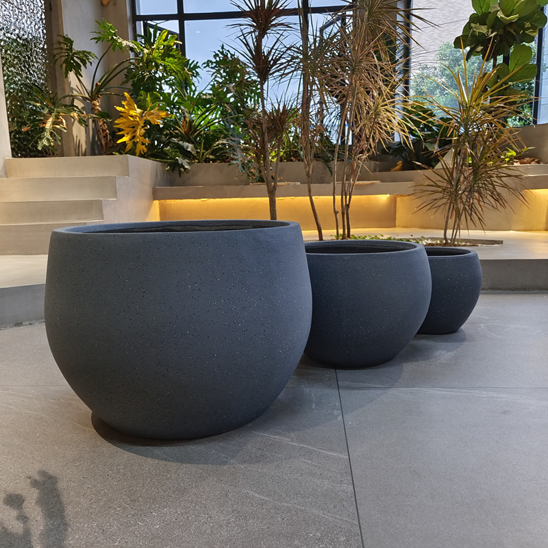 Fiber Clay Planters For Durable And Stylish Planting Solutions