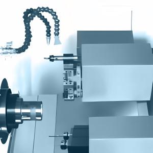 Industrial Multifunctional CNC Lathe Machine Easy To Operate With Syntec