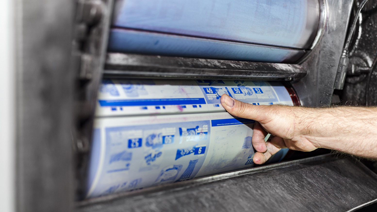 Offset Printing CTP Plate for Wide Format Poster Brochure Newspaper 1325mm Width
