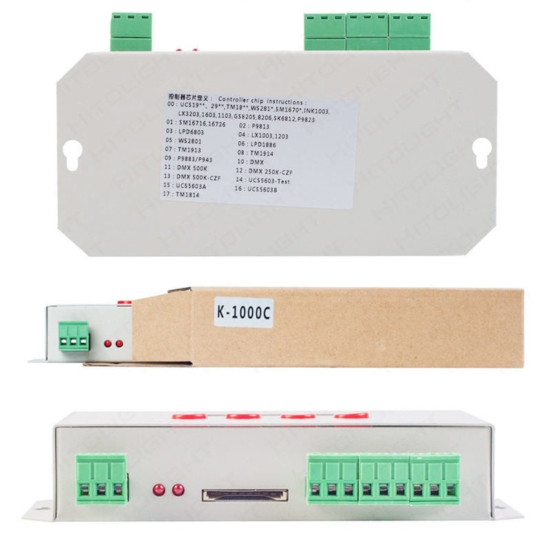 K-1000C RGB DMX LED Controller Digital For Stage Lighting Control