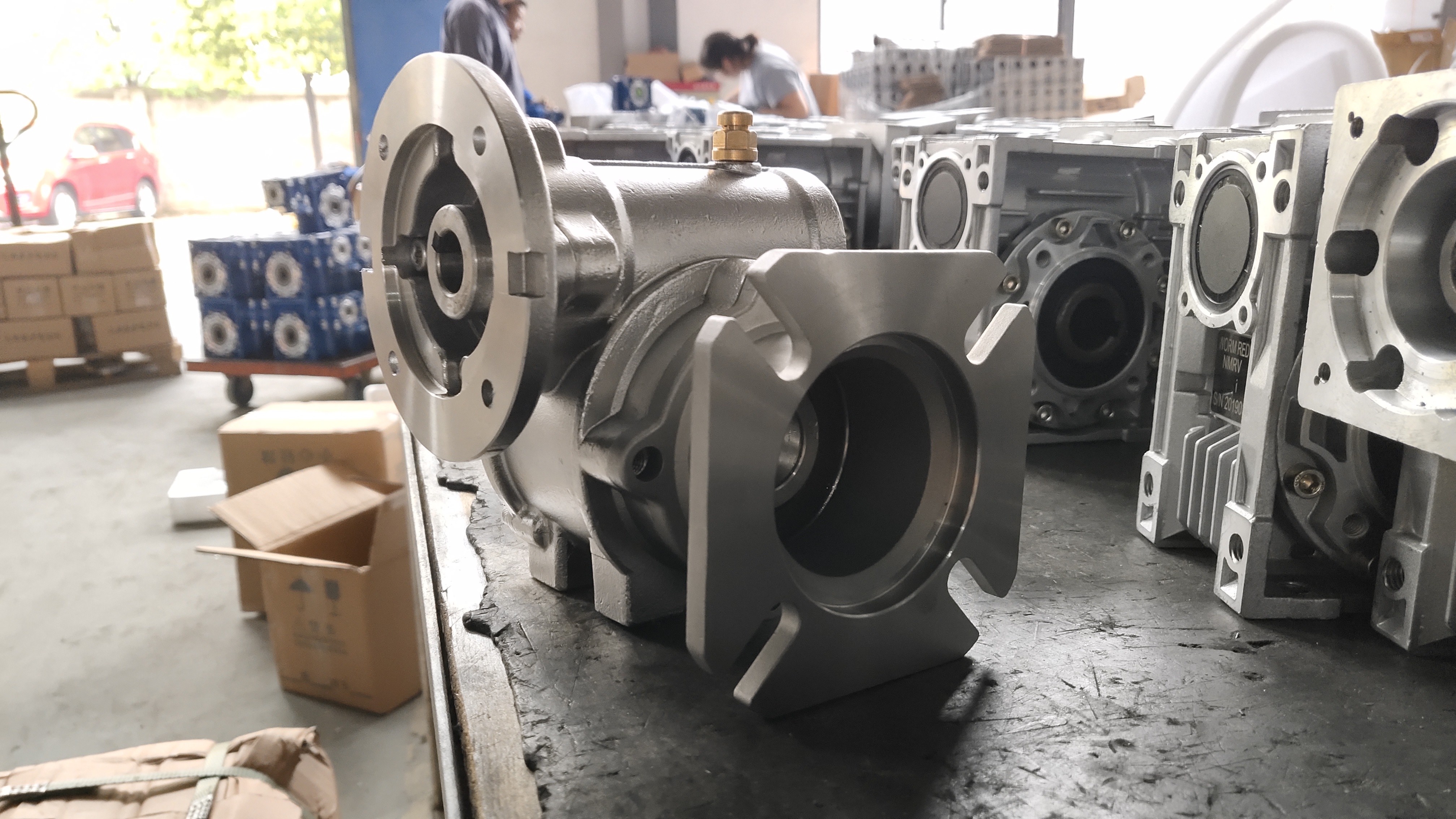 Ss304 VF050 Single Speed Reduction Gearbox