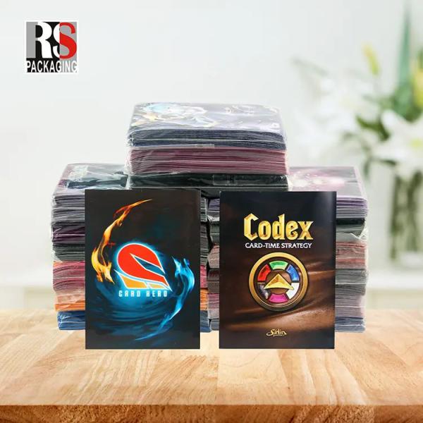Holographic Mtg Anime Card Holder Card Custom Protective Cover Matte Yugioh Card