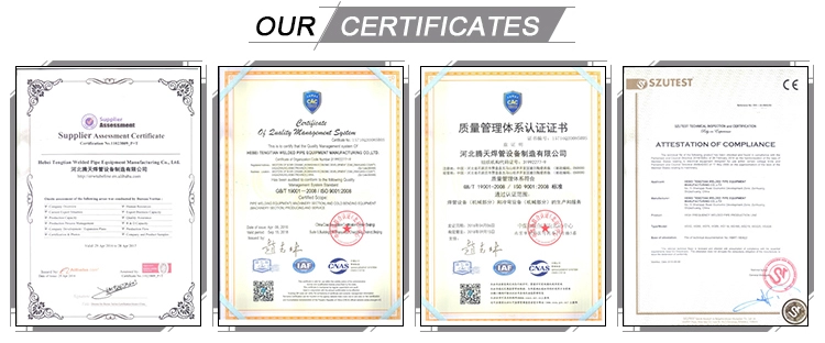 Steel Tube Mill/pipe Making Machinery Made In China