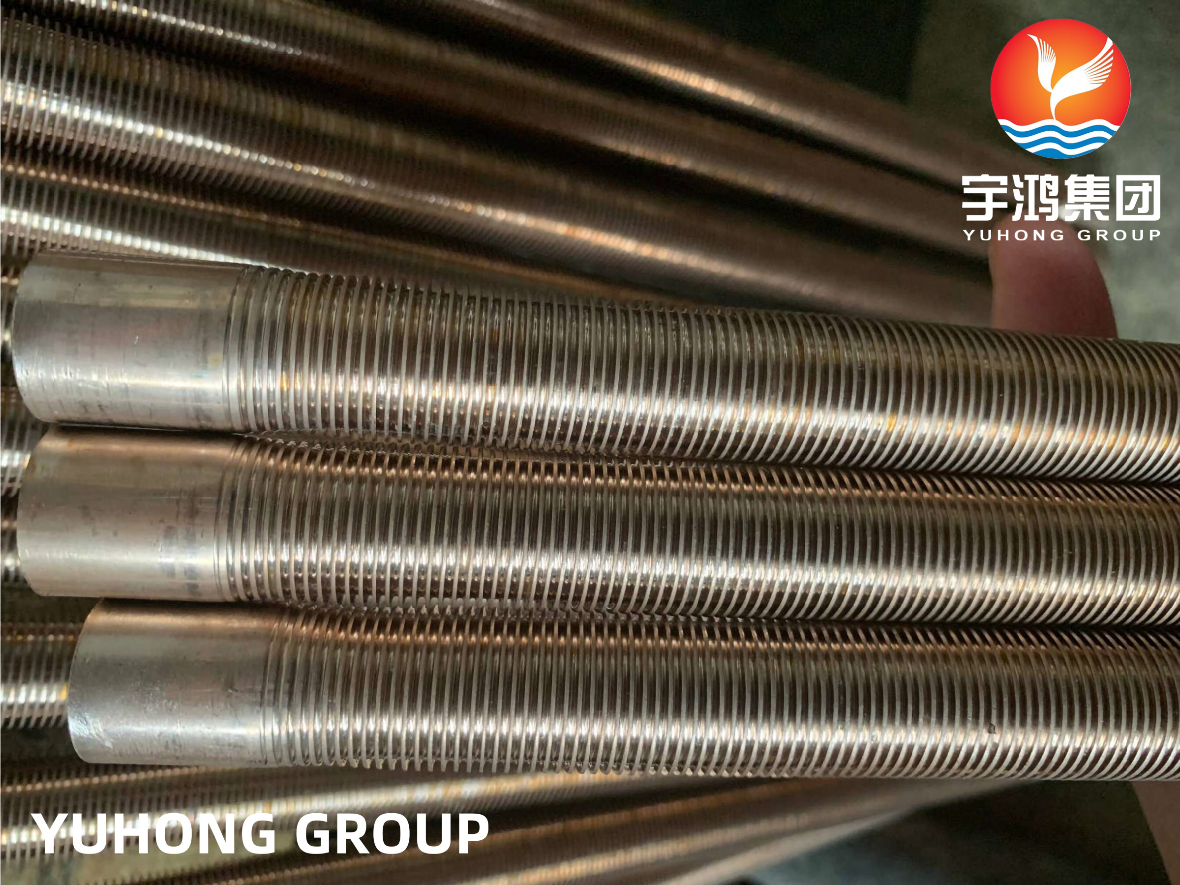 ASME B111 C70600 B111 C70600-O61 Copper Nickel Low Finned Tube For Heat Recovery Systems