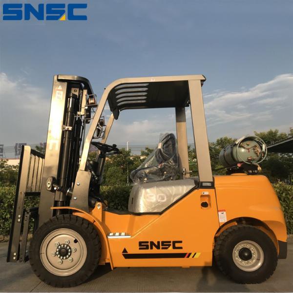 Quality 3tons LPG Gas Forklift Truck FL30 and with Mast Tilt Angle 6/12 Degree for sale