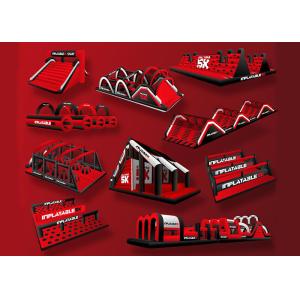 Event Giant Insane Inflatable Obstacle Challenges Water - Proof Anti - UV