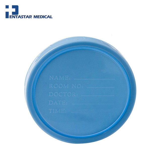 4OZ Plastic disposable medical lab specimen cup sample container urine cup specimen cups with screw on lids