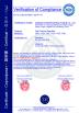 Qingdao Dazefengyang Meter& Welding Instruments Co., Ltd. Certifications