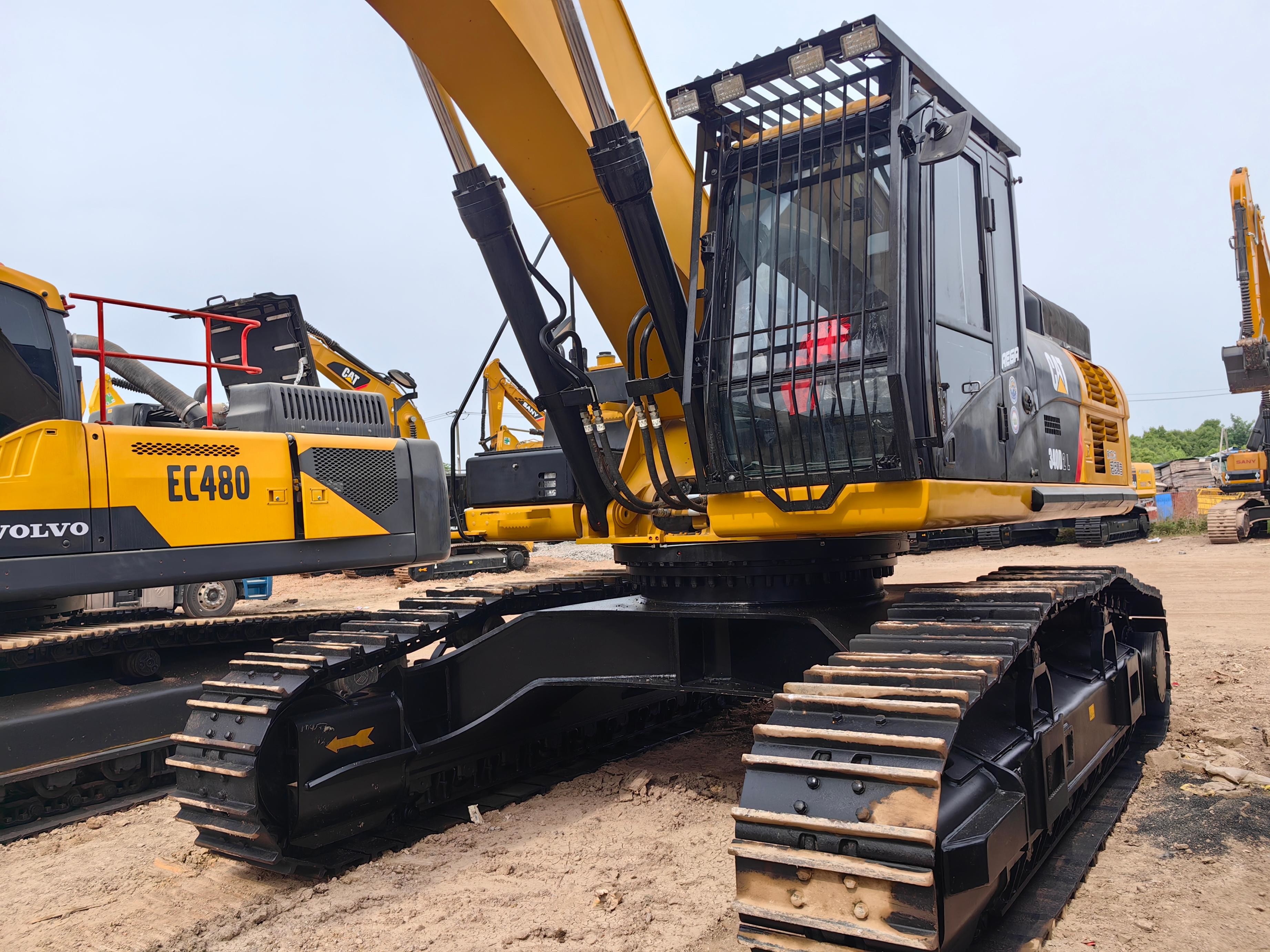 40 Ton Second Hand Cat 340D Heavy Excavator Mining Industry Construction Equipment