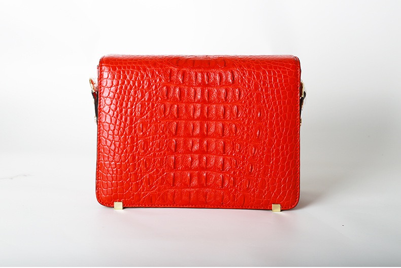 Genuine Crocodile Skin Women Sling Bag Authentic Exotic Alligator Leather Lady Single Shoulder Bag Female Small Purse
