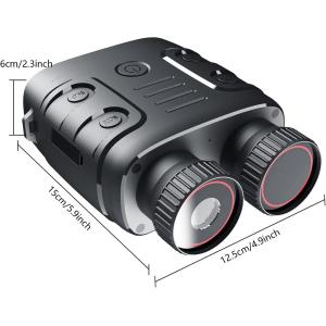 China 2.4 Large Viewing Screen Night Vision Goggle 5X Optical Zoom Cloudy Nights Binoculars on sale