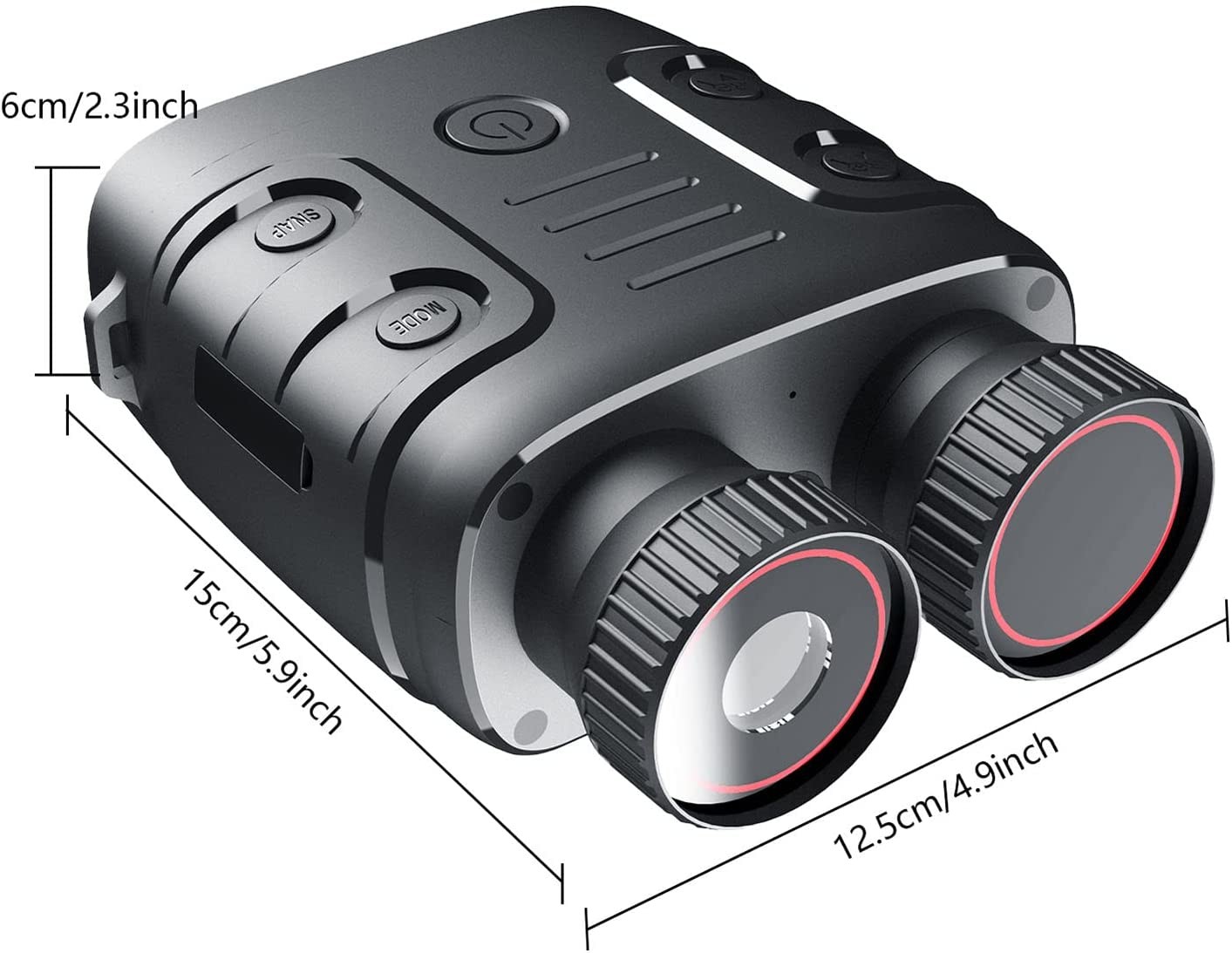 2.4" Large Screen Digital Night Vision Camera 5X Optical Zoom Night Vision Binocular Camera