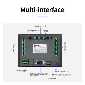 CNC Stepper Servo Brushless Pwm Dual Motor Driver Speed HMI PLC Combo Programmab