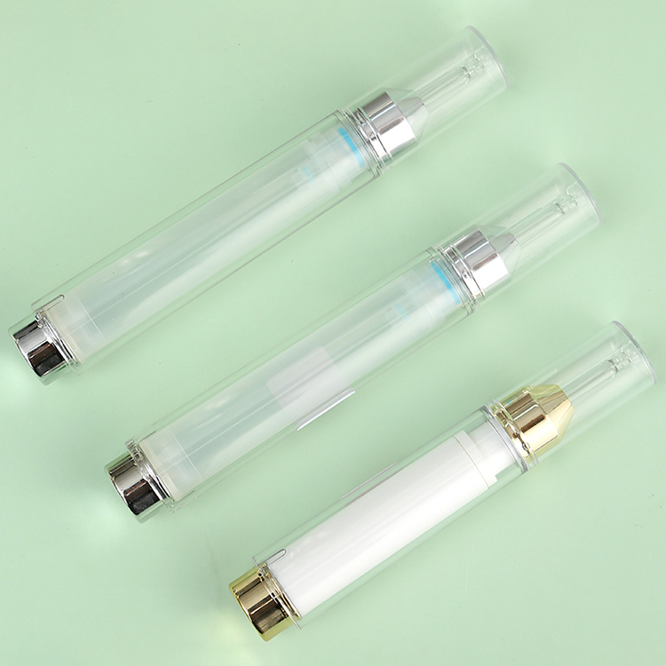 100ml Personal Skin Care Packaging Airless Bottle with PP Collar and Pump
