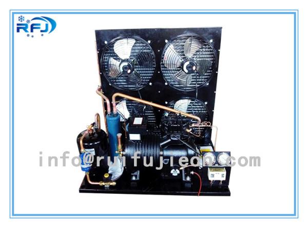 Water Cooling Refrigeration Condensing Units , Horizontal cold room condensing