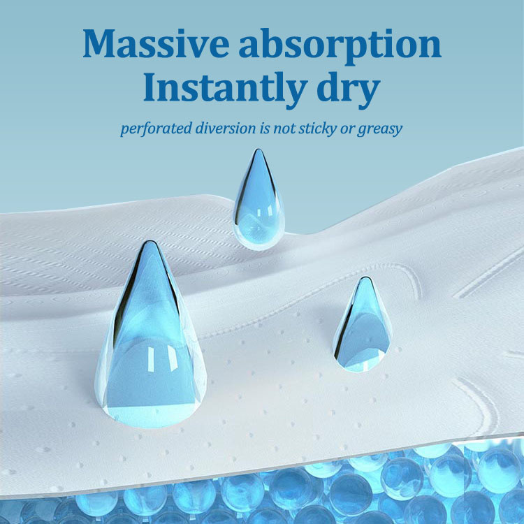 Menstrual Overnight Sanitary Napkins Disposable 3D Organic Cotton Panty Liner