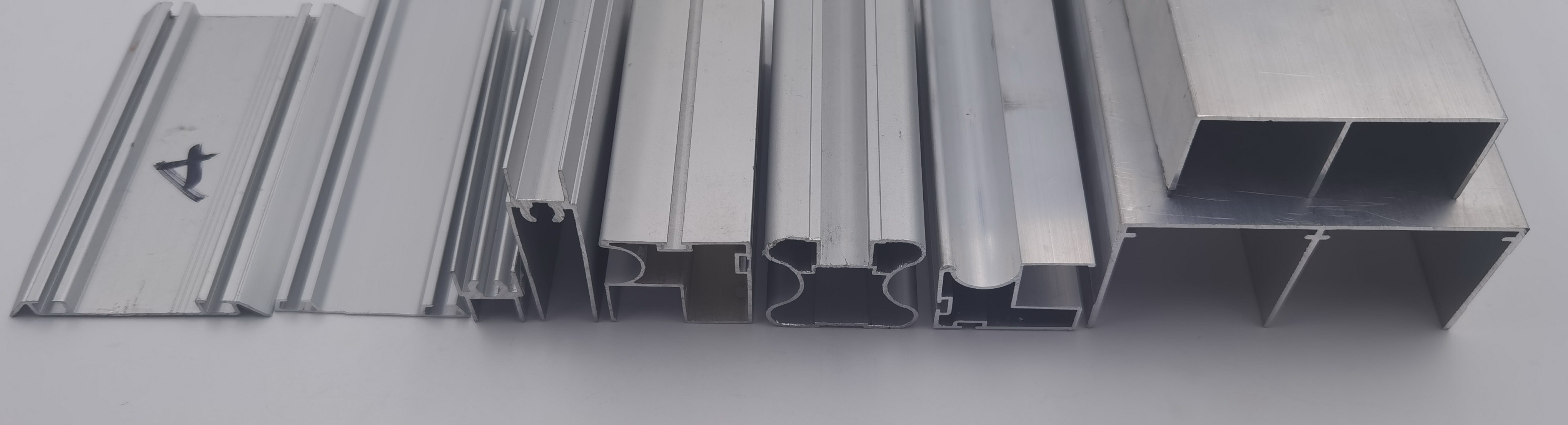 Mill Finish T6 T7 T8 Wardrobe Aluminium Profile For Sliding Door