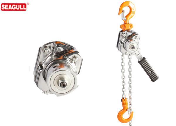 1 / 4 Ton Chain Lever Hoist Block / Ratchet Chain Hoist Lifting Machine Max
