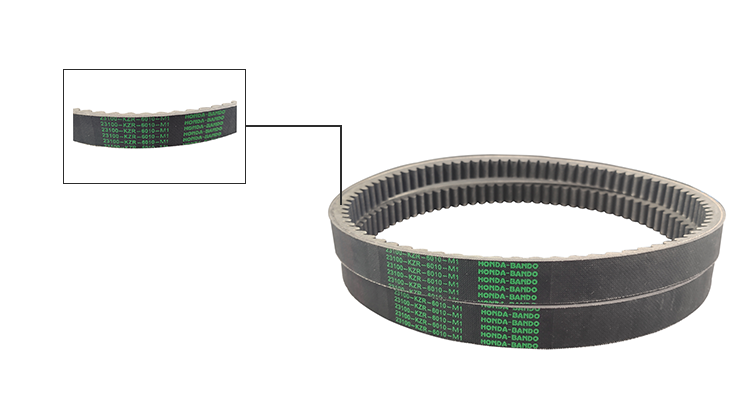Motorcycle Parts Drive Strap with High Durability Rubber from Manufacturing Plant