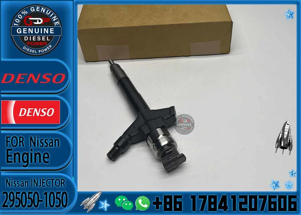 diesel fuel injector Common Rail Fuel Injector 295050-1050 16600-5X30A 166005X30A injector for Nissan Navara