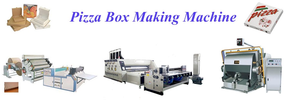 Corrugated Pizza 7mm Cardboard Box Making Machine Automatic PLC