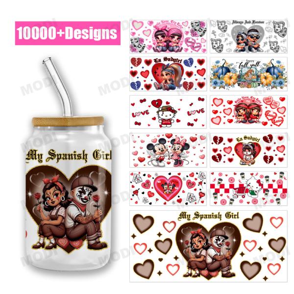 High Quality Uv Dtf Sticker Transfer For Cup Mother'S Day UV Cup Wrap Stickers