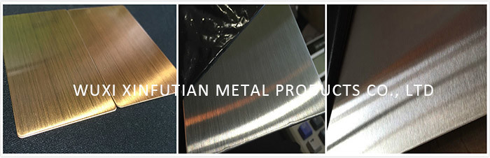BA Hairline TP 304L Stainless Steel Plate 1219mm 1500mm 1000mm Width
