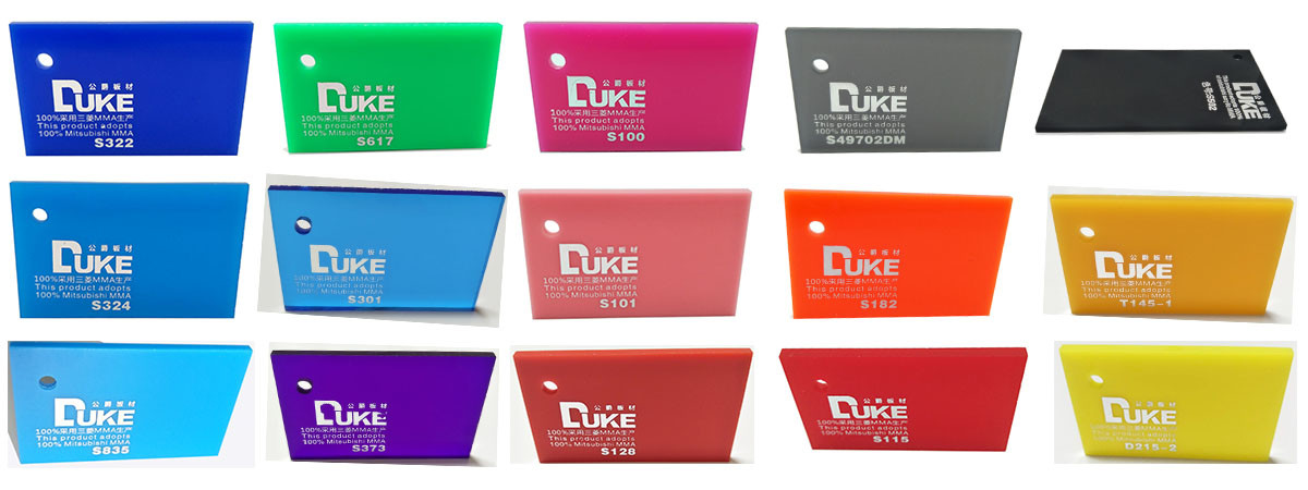 Colorful Acrylic PMMA Sheets Respect 5 Mm For Outdoor Sign Board