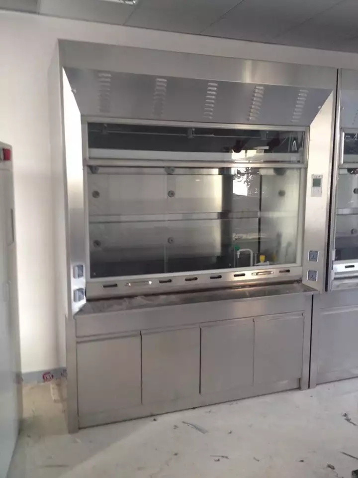 LED Display Laboratory Fume Hood Anti Corrosion Fume Cupboard In Laboratory