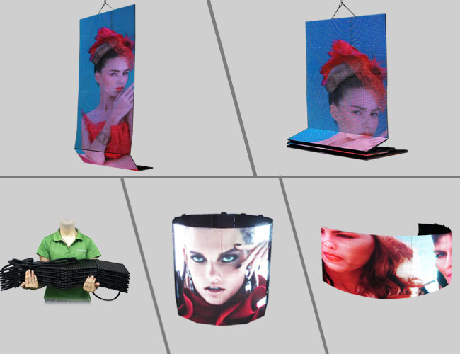 Custom Indoor RGB Led Display Video Wall IP54 With Wide Viewing Angle , High Definition