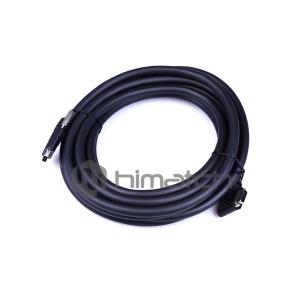 China Left Angle SDR 26PIN to SDR 26PIN PoCL Camera Link Cable Assemblies With L Type 90 Degree SDR 26 Pin Male Connector on sale