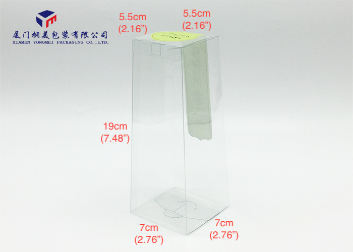 Unique Design PET Clear Plastic Box Packaging High Impact Resistant For Cosmetics