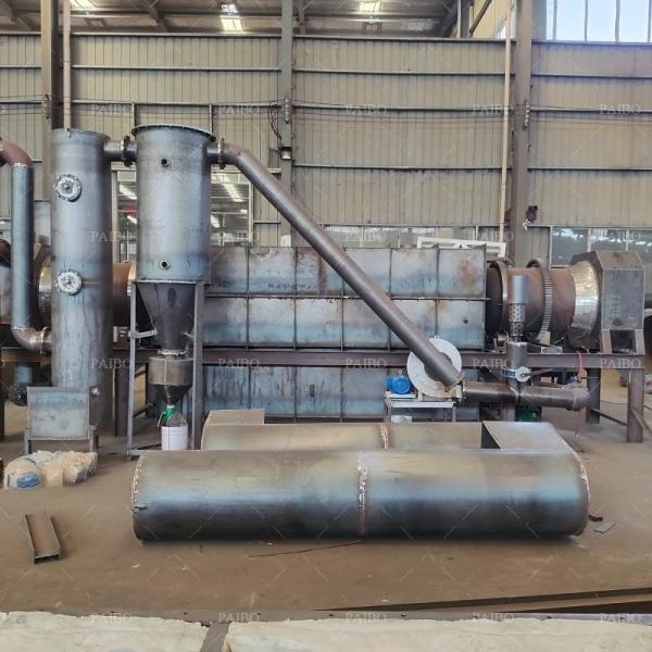 Stainless Steel Biochar Charcoal Retort Kiln Machines for Coal Heating and