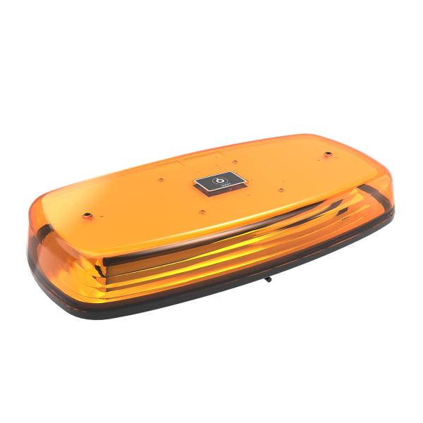 Amber Emergency Ip67 38W LED Warning Light Police Magnet Truck Light Bar Led
