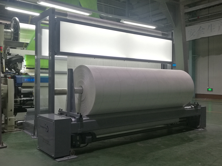 Factory Sale Fabric Roll Winder Machine For Inspection Table With Led