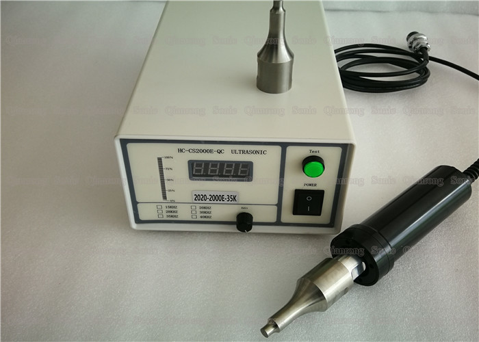 500w 35khz Ultrasonic Spot Welding Machine For Mask Ear Belt Welder