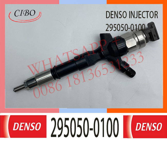 295050-0100 Common Rail Diesel Fuel Injector 23670-30190 23670-30196 For Toyota Land Cruiser Prado