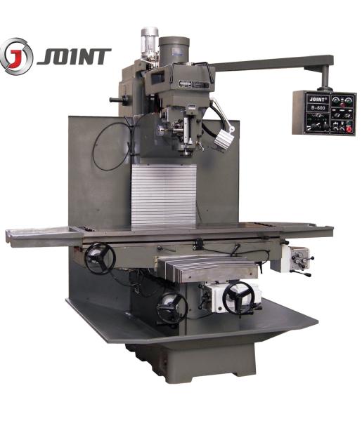 Universal 5HP Rated Power Metal Milling Machine Bed Structure 1570*405mm Table