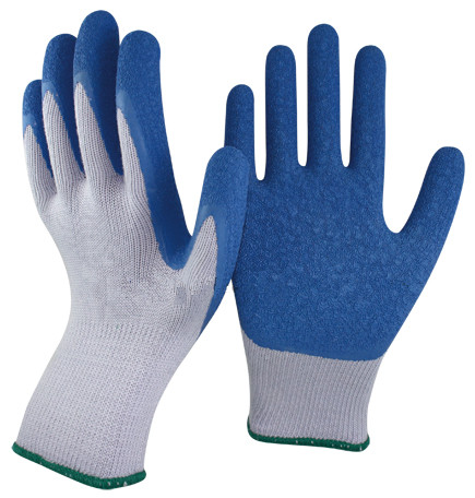 Oil Proof Nitrile Coated Gloves 3/4 Half Coated Nitrile Safety Gloves